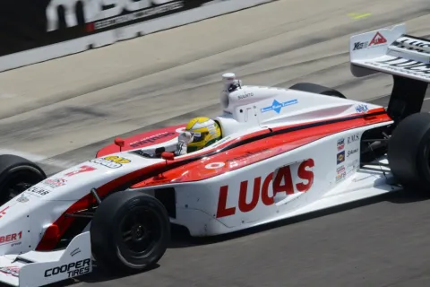 #7 Luiz Razia – Schmidt Peterson Motorsports – Dallara IP2 - Infiniti – Indy Lights 2014