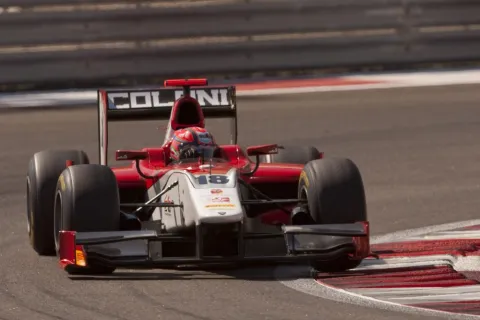 #18 Kevin Ceccon – Scuderia Coloni – Dallara GP2/11 - Mecachrome – GP2 Finals 2011-2012
