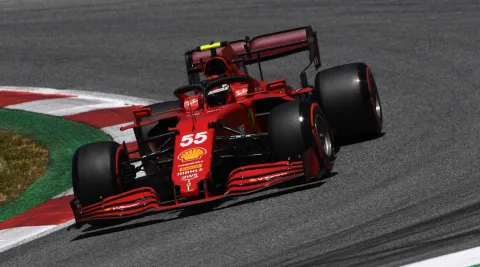 #55 Carlos jr. Sainz – Scuderia Ferrari – Ferrari SF21 – FIA Formula 1 World Championship 2021