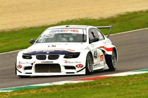 #43 Andrea Perlini – Scuderia Giudici – BMW 550i (E60) – International Superstars Series 2012