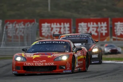 #12 Sergio Jimenez – Selleslagh Racing Team – Chevrolet Corvette C6.R – FIA GT1 World Championship 2011