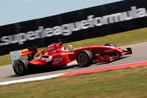 #11 Ho-Pin Tung – SF Team China (EmiliodeVillota Motorsport) – Panoz DP09B - Menard – Superleague Formula 2011