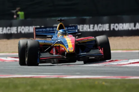 #10 Maximilian Wissel – SF Team FC Basel (GU Racing) – Panoz DP09B - Menard – Superleague Formula 2010