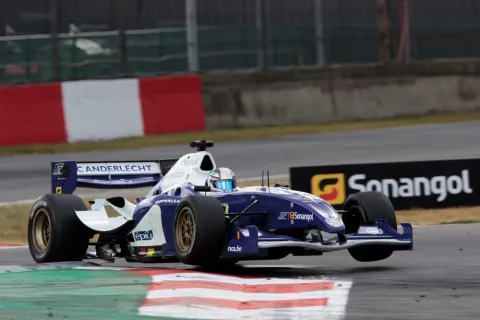 #8 Davide Rigon – SF Team RSC Anderlecht (Azerti) – Panoz DP09B - Menard – Superleague Formula 2010