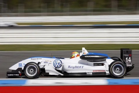 #14 Laurens Vanthoor – Signature – Dallara F308 - Volkswagen – Formula 3 Euroseries 2010