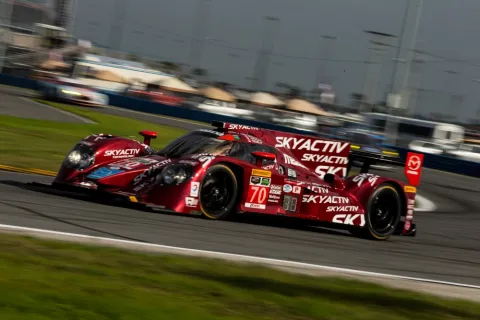 #70 Tristan Nunez – Speedsource – Lola B12/80 - Mazda SKYACTIV-D – IMSA United SportsCar Championship 2015