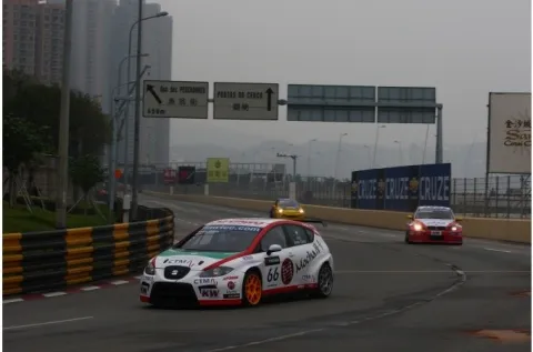 #66 Andre Couto – Sunred Engineering – Seat Leon SR 1.6T – FIA World Touringcar Championship 2011