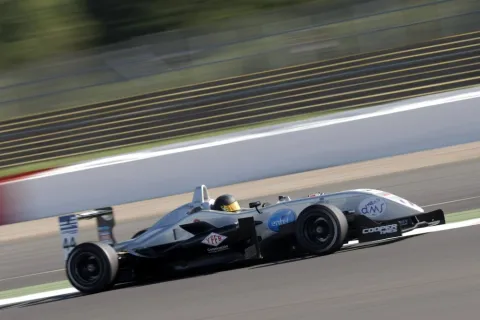 #44 Pedro Pablo Calbimonte – T-Sport – Dallara F308 - Mugen Honda – British Formula 3 Championship 2012