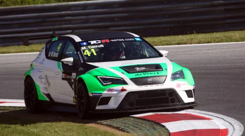 #41 Michela Cerruti – Target Racing – Seat Leon Cup Racer TCR – TCR International Series 2015