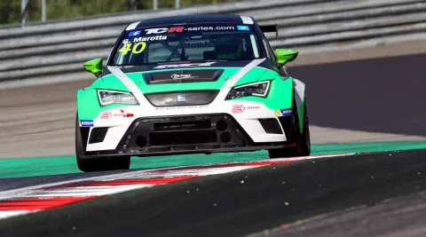 #40 Gabriele Marotta – Target Racing – Seat Leon Cup Racer TCR – TCR International Series 2015