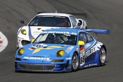 #88 Horst, jr. Felbermayr – Team Felbermayr-Proton – Porsche 911 GT3 RSR (997) – LeMans Series (LMS) 2008