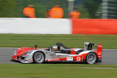 #9 Romain Dumas – Team Joest – Audi R15 TDI plus – LeMans Series (LMS) 2010