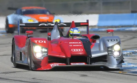 #1 Romain Dumas – Team Joest – Audi R15 TDI plus – American LeMans Series 2011