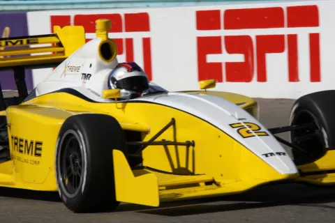 #2 Andrew Prendeville – Team Moore Racing – Dallara IP2 - Infiniti – IRL Indy Lights 2009