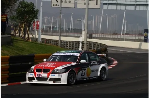 #63 Cesar Campanico – Team Novadriver – BMW 320si (E90) – FIA World Touringcar Championship 2010