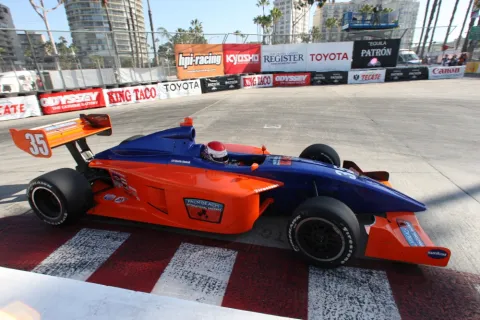 #35 Charlie Kimball – Team PBIR – Dallara IP2 - Infiniti – IRL Indy Lights 2009
