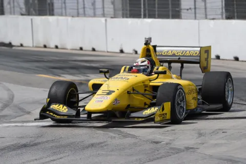 #3 Garett Grist – Team Pelfrey – Dallara IL15 - Mazda