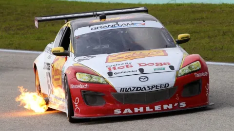 #42/43 Joe Nonnamaker – Team Sahlen – Mazda RX-8 GT – Grand-Am Sports Car Series 2012