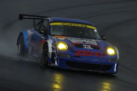 #25 Akihiro Tsuzuki – Team Tsuchiya – Porsche 911 GT3 RSR (997) – Japanese Super GT Series 2011