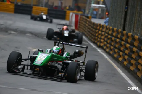 #29 Samuel MacLeod – Team West-Tec – Dallara F312 - AMG Mercedes – Formula 3 Macau Grand Prix 2015