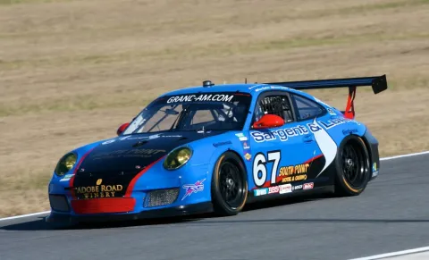 #67/66 Andy Lally – The Racers Group – Porsche 911 GT3 Cup (997) – Grand-Am Sports Car Series 2011