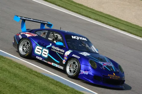 #68 Scott Thomas Schroeder – The Racers Group – Porsche 911 GT3 Cup (997) – Grand-Am Sports Car Series 2009
