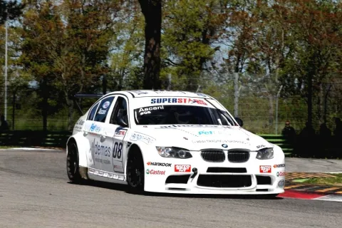 #8 Francesco Ascani – Todi Corse – BMW M3 (E90) – International Superstars Series 2012