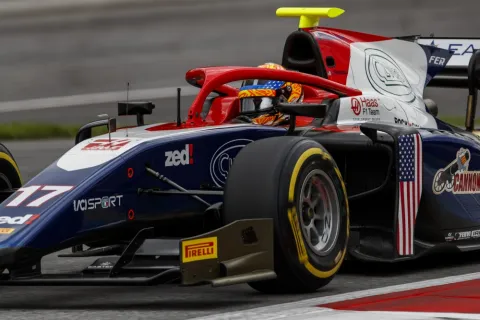 #17 Santino Ferrucci – Trident Racing – Dallara F2 2018 - Mecachrome – FIA Formula 2 Championship 2018
