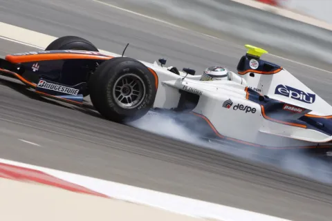 #27 Davide Rigon – Trident Racing – Dallara GP2/05 - Renault – GP2 Asia 2008-2009