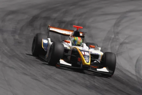 #18 Harald Schlegelmilch – Trident Racing – Dallara GP2/05 - Renault – GP2 Asia 2007-2008