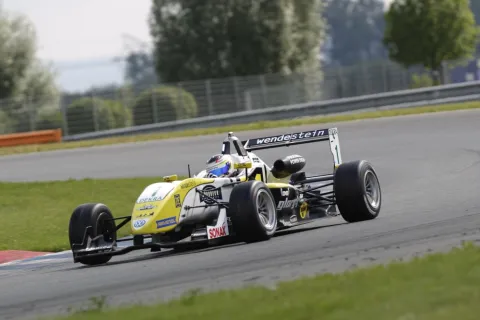 #1 Rene Binder – Van Amersfoort Racing – Dallara F308 - Volkswagen PE – German Formula-3-Cup 2012