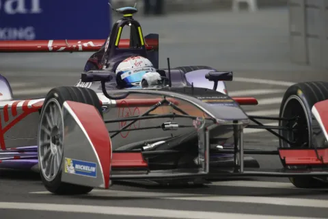 #2 Sam Bird – Virgin Racing – Spark SRT 01E - McLaren – FIA Formula E Championship 2014-2015