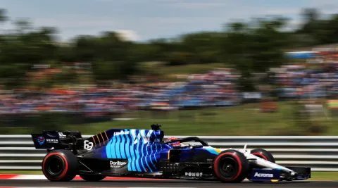 #63 George Russell – Williams – Williams FW43B - Mercedes