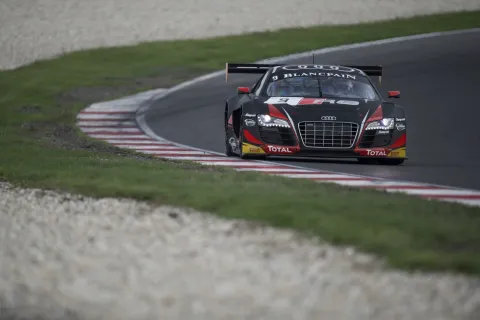#9 Fabian Hamprecht – WRT – Audi R8 LMS ultra – Blancpain Sprint Series 2014