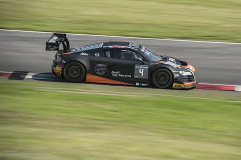 #4 Mateusz Lisowski – WRT – Audi R8 LMS ultra – Blancpain Sprint Series 2014