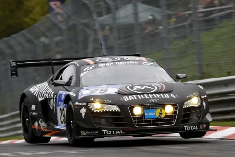 #29 Laurens Vanthoor – WRT – Audi R8 LMS ultra – 24h Nürburgring Nordschleife 2013
